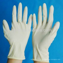 Fourniture médicale S/M/L/XL Gants jetables en latex fabriqués en Chine